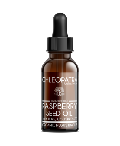 chleopatra - hindbærkerneolie - raspberry seed oil - økologisk - 30ml