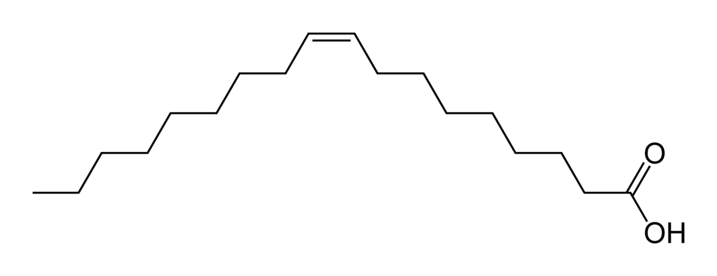 skeletformel for oliesyre