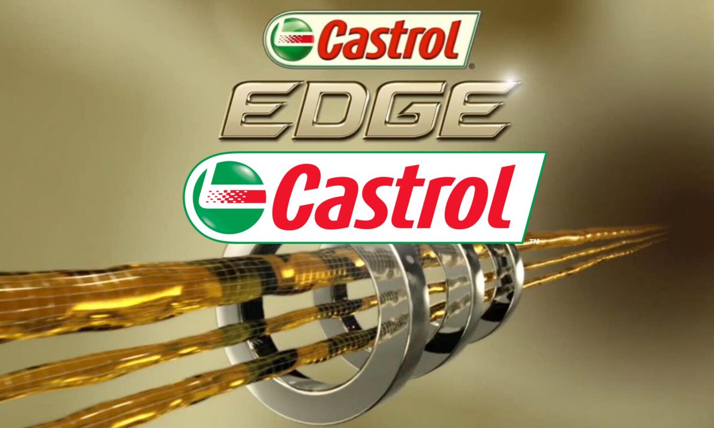 castrol oil - logo reklame