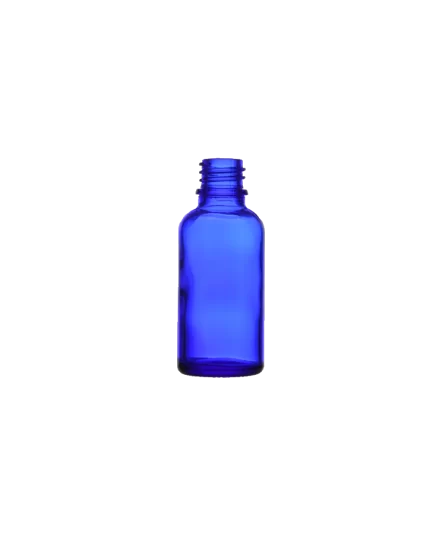 chleopatra blue glass bottle 20ml