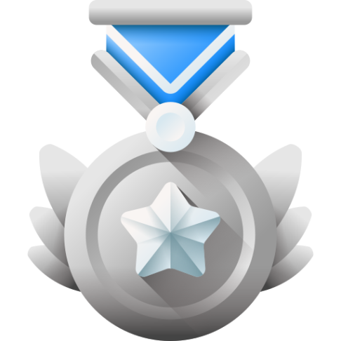 ikon sølvmedalje