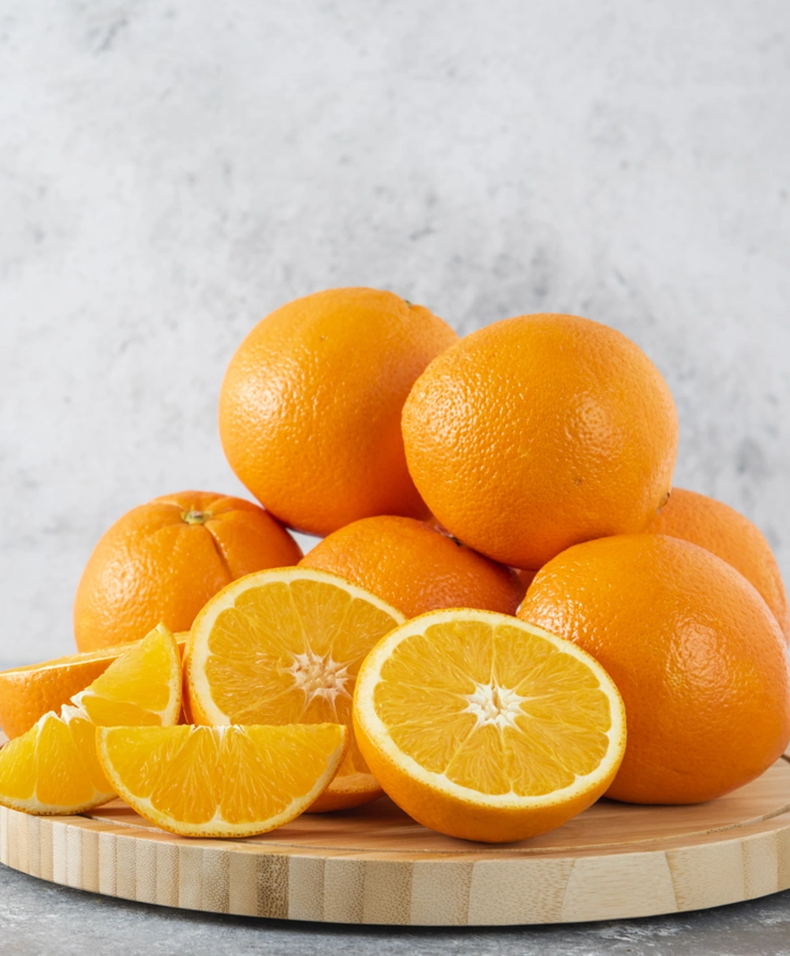appelsiner på plade - appelsinolie