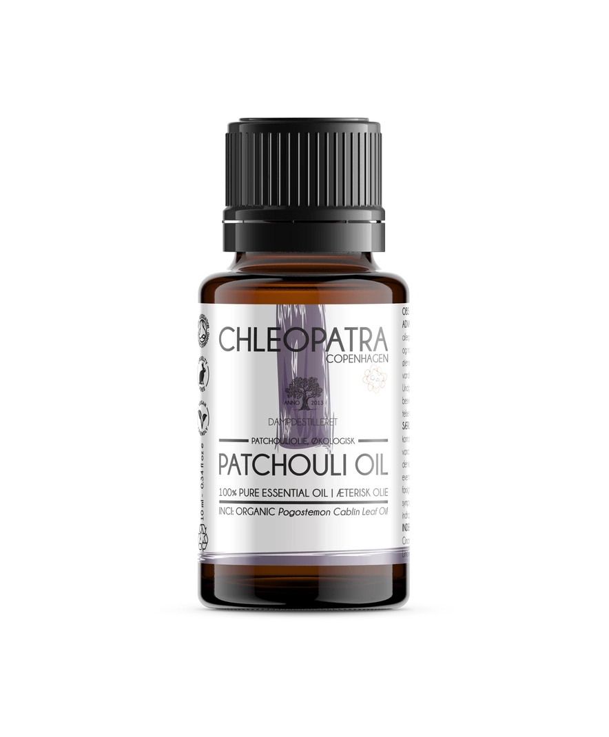 chleopatra patchouli olie 10ml økologisk pogostemon cablin